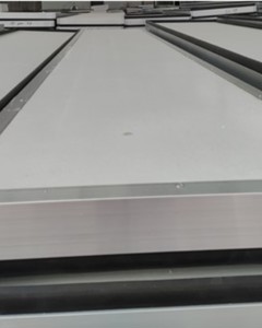 Eps panel 1570×500×50 assembled incl. C profile & sealing